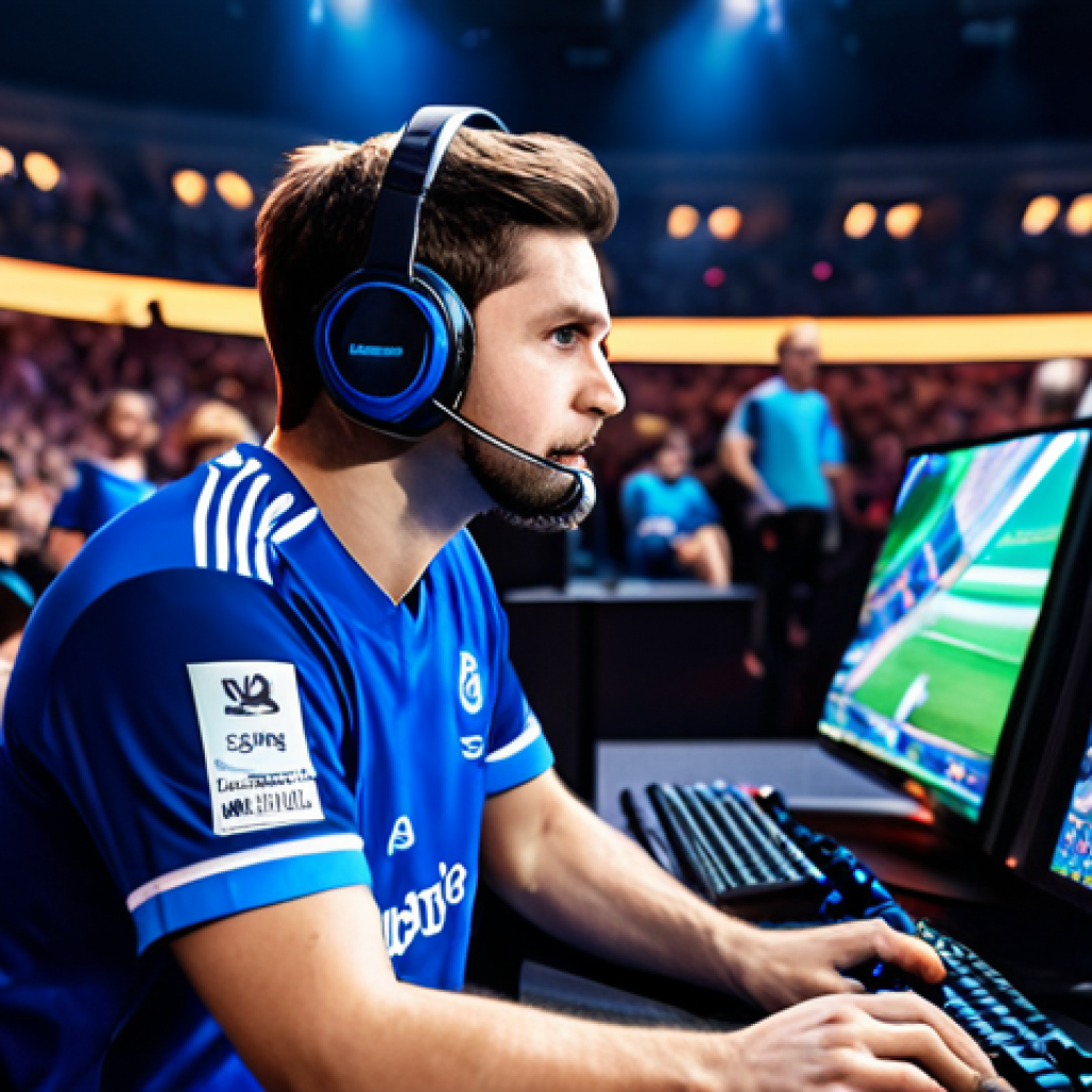 **

A professional e-sports gamer, fully clothed in a team jersey, intensely focused while playing Tales Runner at a gaming station, surrounded by cheering crowds in a brightly lit arena. Perfect anatomy, correct proportions, professional lighting, safe for work, appropriate content, family-friendly.

**