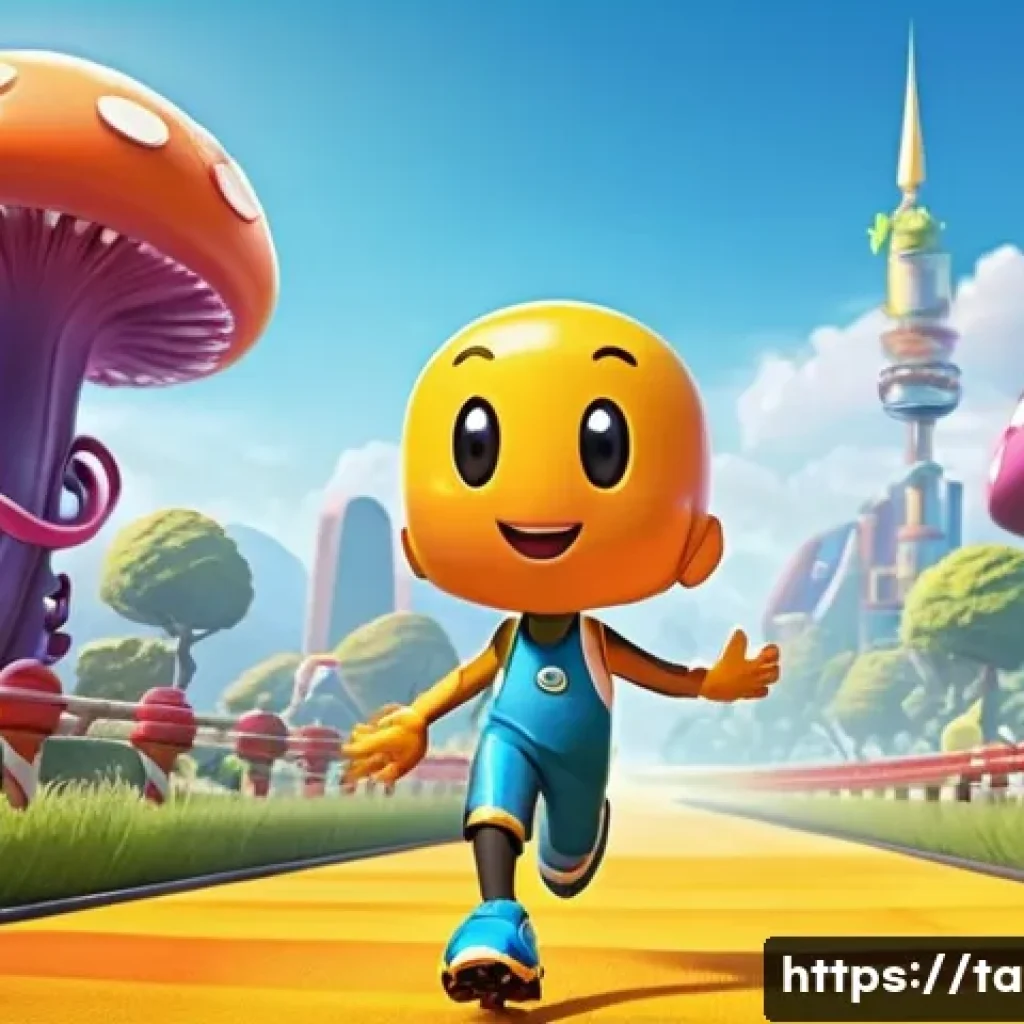 테일즈런너 계급 유지 전략 - **Prompt 1: The Diligent Runner's Journey**
    A determined male or female Tales Runner character, ...